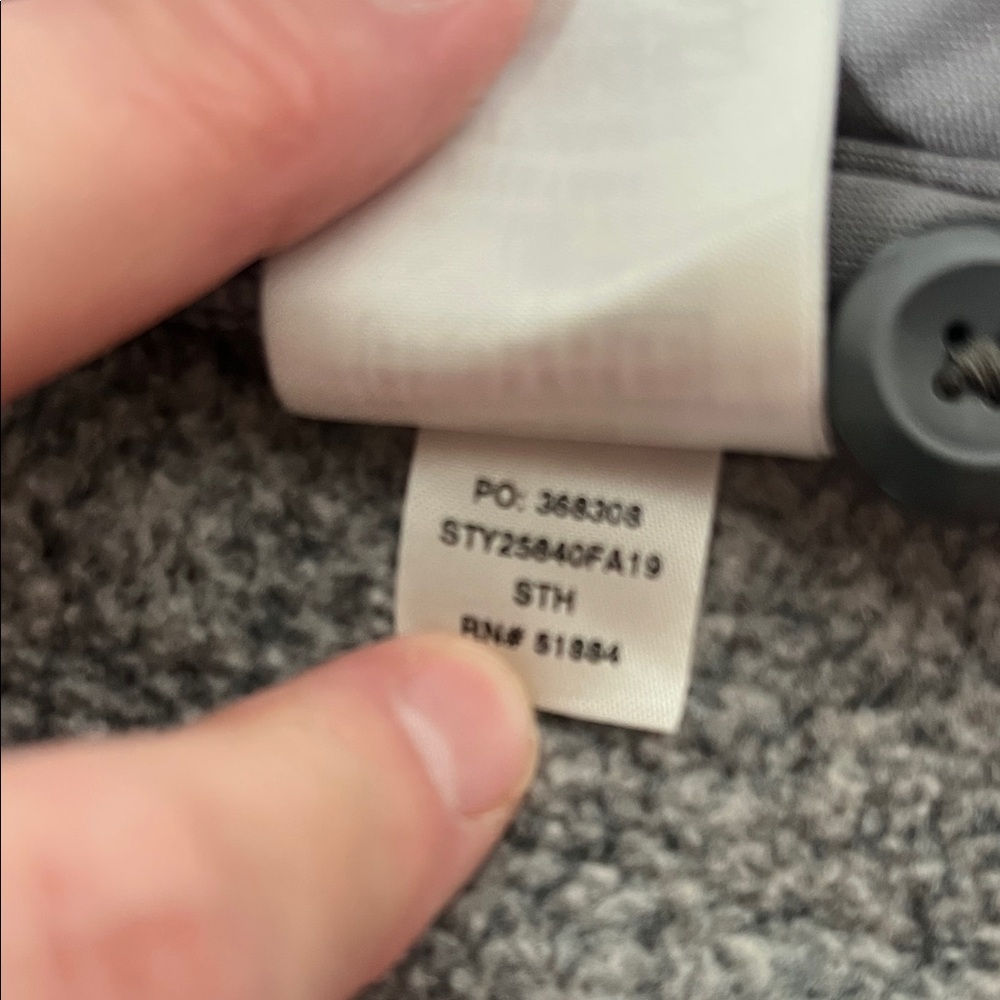 Patagonia Men's Gray Fleece lined Shirt Jacket medium - Picture 8 of 15